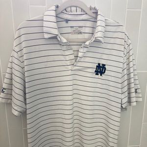 Large Mens Notre Dame Golf Polo